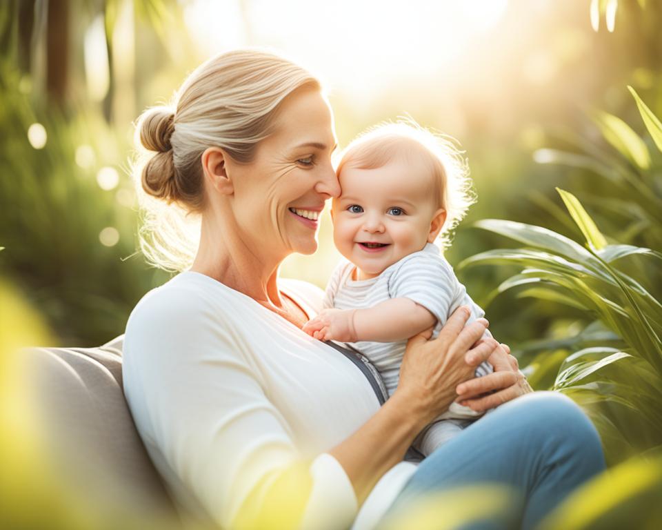 Baby unterstützen