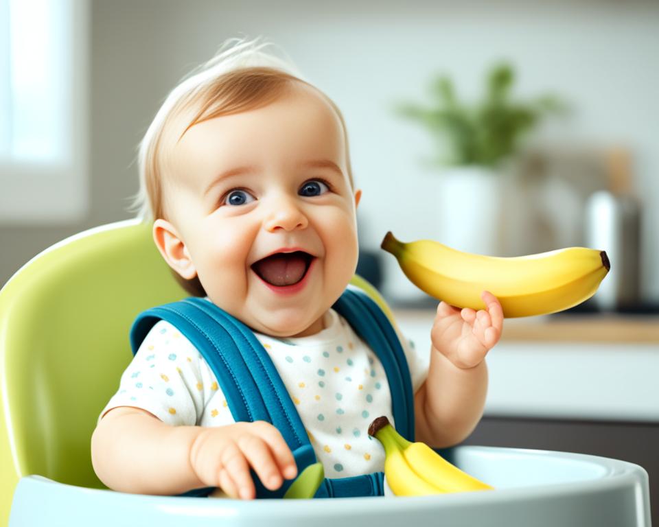 empfohlenes Alter für Bananen bei Kleinkindern